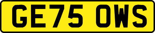 GE75OWS