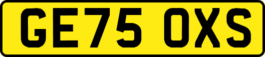 GE75OXS