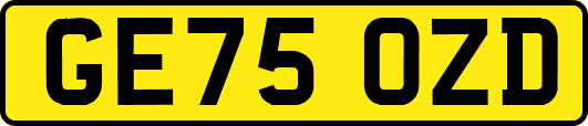 GE75OZD