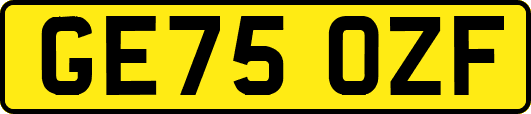 GE75OZF