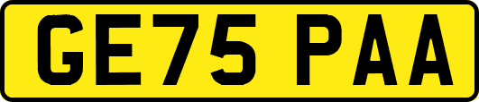 GE75PAA