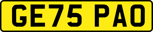 GE75PAO