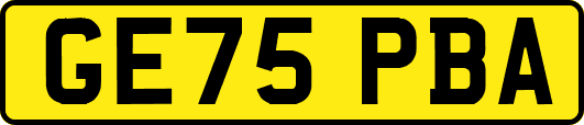 GE75PBA