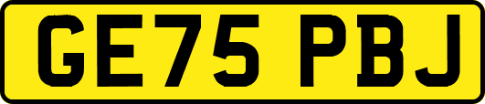 GE75PBJ