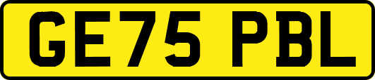 GE75PBL
