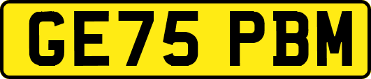 GE75PBM