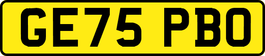 GE75PBO