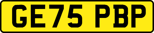 GE75PBP