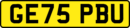 GE75PBU