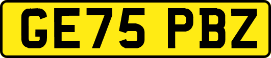 GE75PBZ