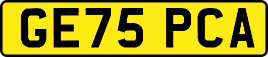 GE75PCA