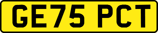GE75PCT