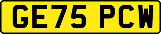 GE75PCW