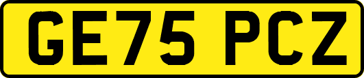 GE75PCZ