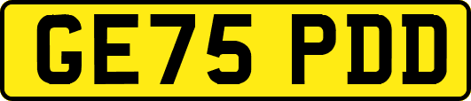 GE75PDD