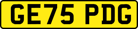 GE75PDG