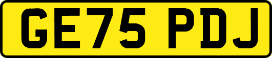GE75PDJ