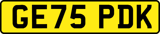 GE75PDK