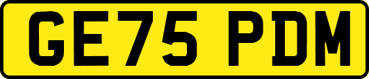 GE75PDM