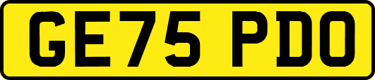 GE75PDO