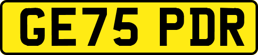 GE75PDR