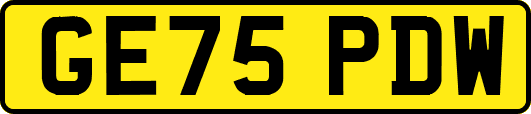 GE75PDW