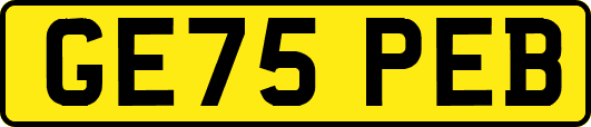 GE75PEB