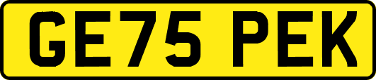 GE75PEK
