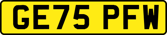 GE75PFW