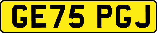 GE75PGJ
