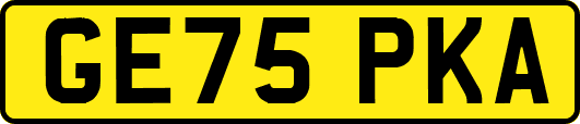 GE75PKA