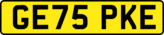GE75PKE