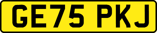 GE75PKJ