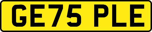 GE75PLE