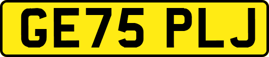 GE75PLJ
