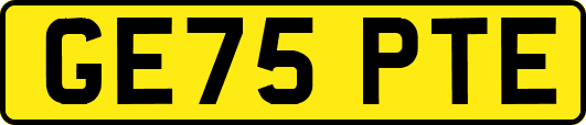 GE75PTE