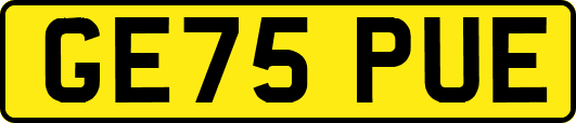 GE75PUE