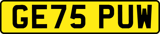 GE75PUW