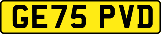 GE75PVD