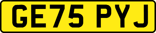 GE75PYJ