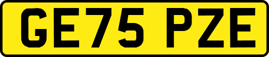 GE75PZE