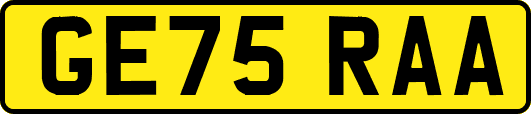 GE75RAA