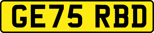 GE75RBD