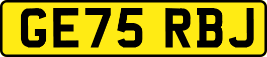GE75RBJ