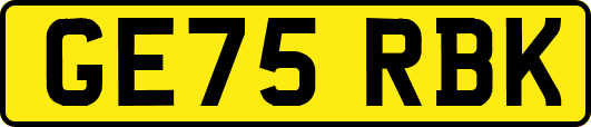 GE75RBK