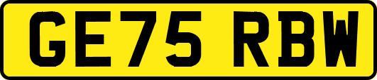 GE75RBW