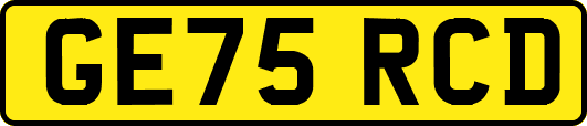 GE75RCD