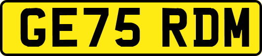 GE75RDM