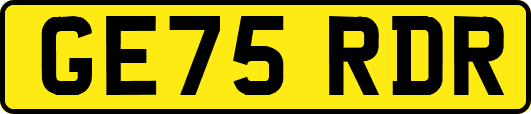 GE75RDR