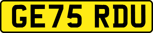GE75RDU